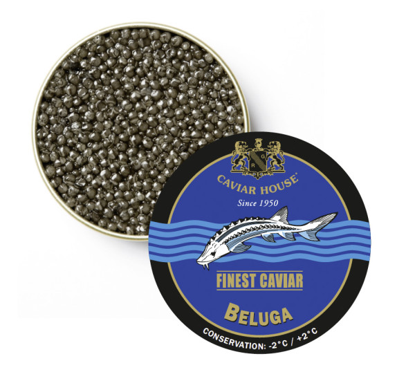 Caviar House Finest Selection „Beluga“, frisch, 50g Dose