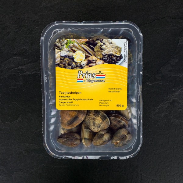 Teppichmuscheln "Palourdes", MAP 500 g Schale