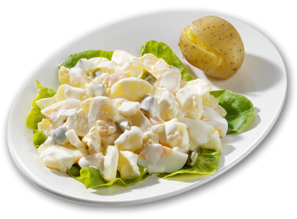 Pellkartoffel-Salat