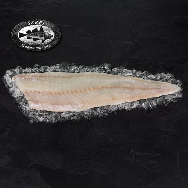 Skreifilet 400 g+, Gebinde 3,0-3,2 kg, ohne Haut