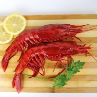 Carabinero "Brillante", Wildfang, 6-8, roh, mit Kopf und Schale, ohne Glasur, 1kg Karton Carabinero "Brillante", Wildfang, 6-8, roh, mit Kopf und Schale, ohne Glasur, 1kg Karton