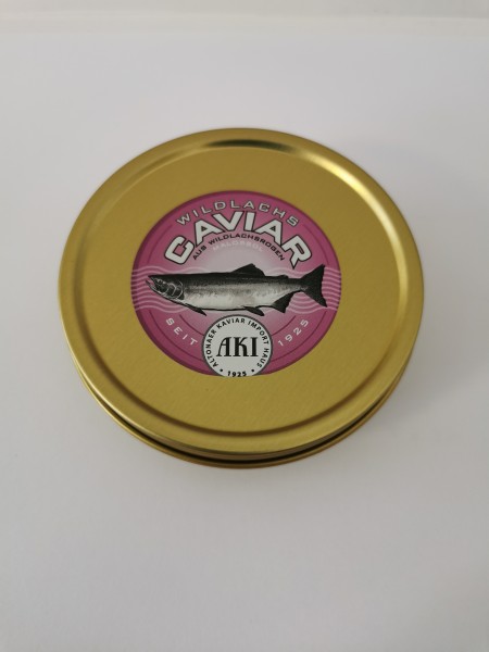 Wildlachs Kaviar, frisch, 125g Dose