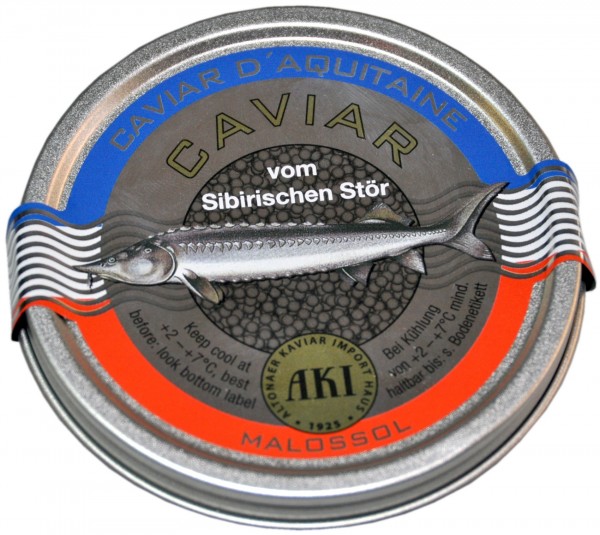 Siberian Caviar d´Aquitaine, frisch, 50g Dose