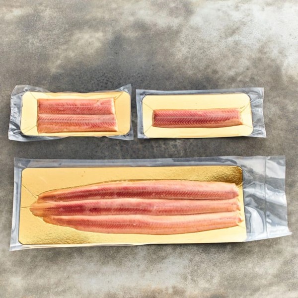 Räucheraalfilet, von Hand filetiert, vakuumverpackt, 500g Packung