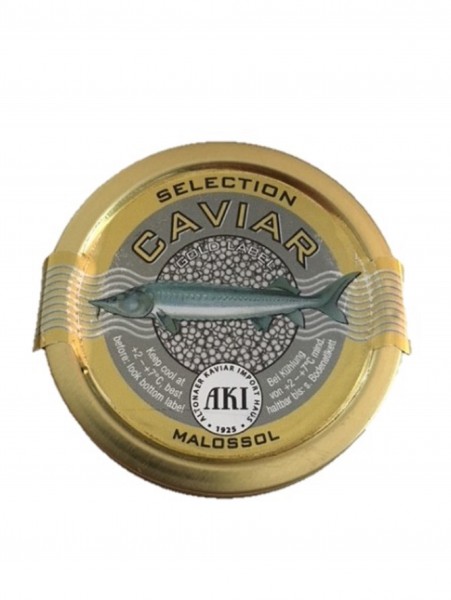 Kaviar Selection "Gold Label" 50g Dose, frisch