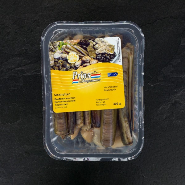 Schwertmuscheln MAP 300 g Schale