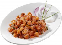 Lachs-Tatar Lachs-Tatar