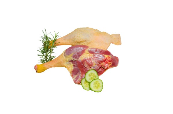 Gänsekeule aus Südoldenburg, frisch, mit Knochen, 2 Stück Packung, ca. 600-1000g