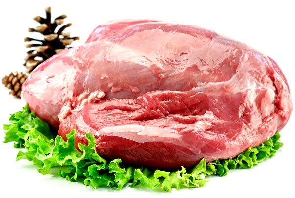 TK-Hirschkeule mit Knochen 2-3,kg, "Gut Klepelshagen"