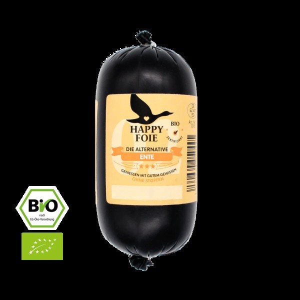 Bio Happy Foie Gras "Ente", 250g Rolle