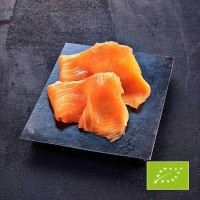 Bio-Räucherlachs ohne Haut, geschnitten, vakuumverpackt, ca. 0,7-1kg Bio-Räucherlachs ohne Haut, geschnitten, vakuumverpackt, ca. 0,7-1kg