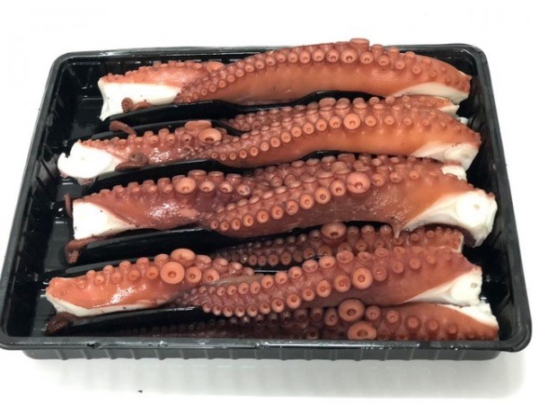 Pulpo (Oktopus) Tentakeln gekocht, IQF ca. 1500g Schale